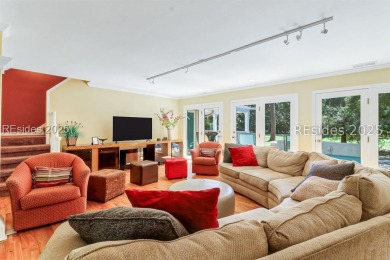 Superb value on expansive, well-maintained residence with plunge on Moss Creek Golf Club in South Carolina - for sale on GolfHomes.com, golf home, golf lot