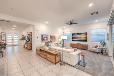 Experience unparalleled luxury and serenity in this contemporary on Reflection Bay Golf Club in Nevada - for sale on GolfHomes.com, golf home, golf lot