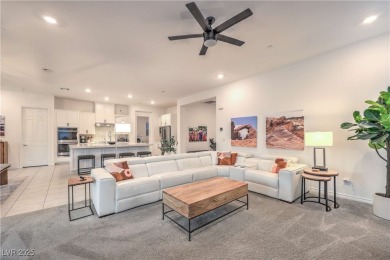 Experience unparalleled luxury and serenity in this contemporary on Reflection Bay Golf Club in Nevada - for sale on GolfHomes.com, golf home, golf lot