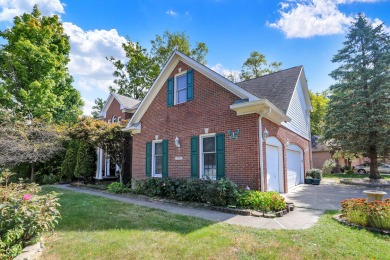 Step into this impeccably maintained home, where a grand on Prestwick Country Club in Indiana - for sale on GolfHomes.com, golf home, golf lot