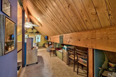 Turn key cabin in Tahoe Paradise with a wooded private setting on Tahoe Paradise Golf Course in California - for sale on GolfHomes.com, golf home, golf lot