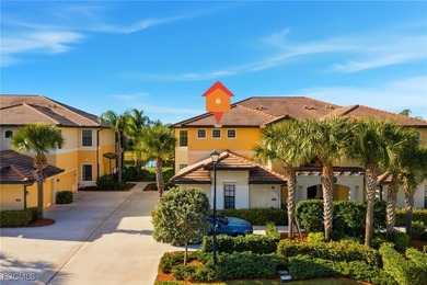 Located directly across from the Casella community pool and on Pelican Preserve Golf Club in Florida - for sale on GolfHomes.com, golf home, golf lot