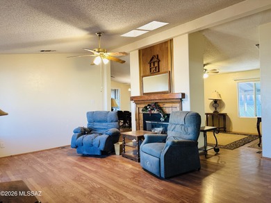 Step into this vibrant manufactured home just minutes from the on Mt. Graham Municipal Golf Course in Arizona - for sale on GolfHomes.com, golf home, golf lot