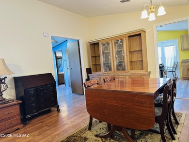 Step into this vibrant manufactured home just minutes from the on Mt. Graham Municipal Golf Course in Arizona - for sale on GolfHomes.com, golf home, golf lot