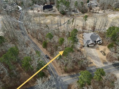 Large golf front lot on Magellan Golf Course overlooking tee box on Magellan Golf Course in Arkansas - for sale on GolfHomes.com, golf home, golf lot