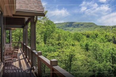 Just moments from the clubhouse at Wildcat Cliffs Country Club on Wildcat Cliffs Country Club in North Carolina - for sale on GolfHomes.com, golf home, golf lot