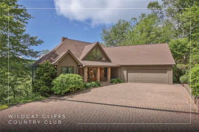 Just moments from the clubhouse at Wildcat Cliffs Country Club on Wildcat Cliffs Country Club in North Carolina - for sale on GolfHomes.com, golf home, golf lot