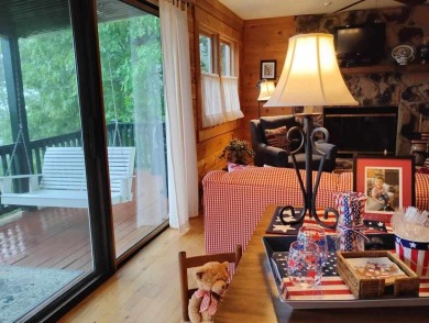 The most adorable, all wood, cabin with a magnificent view in on Sky Valley Resort and Country Club in Georgia - for sale on GolfHomes.com, golf home, golf lot