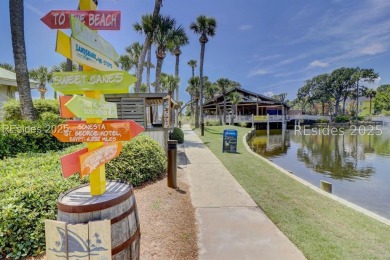 Walk to the beach from this 2 BR large, eighth share villa in on Shipyard Golf Club in South Carolina - for sale on GolfHomes.com, golf home, golf lot