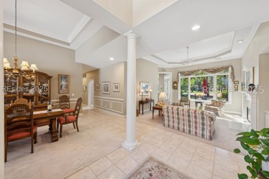 Meticulously maintained, single level, golf view (#6 & #7 North on Moss Creek Golf Club in South Carolina - for sale on GolfHomes.com, golf home, golf lot