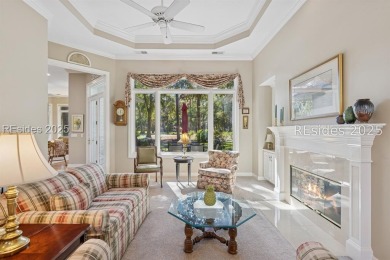 Meticulously maintained, single level, golf view (#6 & #7 North on Moss Creek Golf Club in South Carolina - for sale on GolfHomes.com, golf home, golf lot
