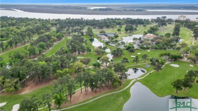 Southern charm meets coastal luxury at this pristine on Wilmington Island Club in Georgia - for sale on GolfHomes.com, golf home, golf lot