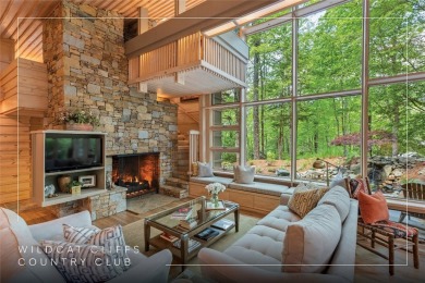 Discover a bright and airy home in Wildcat Cliffs Country Club on Wildcat Cliffs Country Club in North Carolina - for sale on GolfHomes.com, golf home, golf lot