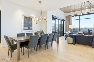 Mountain Contemporary 5 BR residence with elevated design on Talisker Club At Tuhaye in Utah - for sale on GolfHomes.com, golf home, golf lot