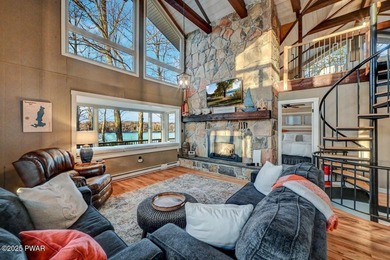 Stunning Roamingwood Lakefront Retreat in The Hideout - Fully on The Hideout Golf in Pennsylvania - for sale on GolfHomes.com, golf home, golf lot