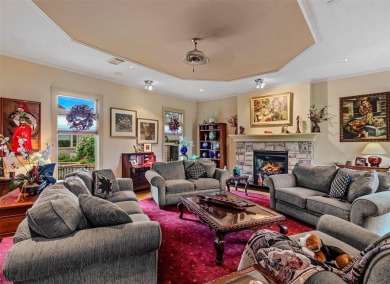 This stunning custom built home backs up to the 10th Fairway on Walnut Creek Country Club in Texas - for sale on GolfHomes.com, golf home, golf lot