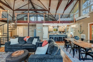 Stunning Roamingwood Lakefront Retreat in The Hideout - Fully on The Hideout Golf in Pennsylvania - for sale on GolfHomes.com, golf home, golf lot