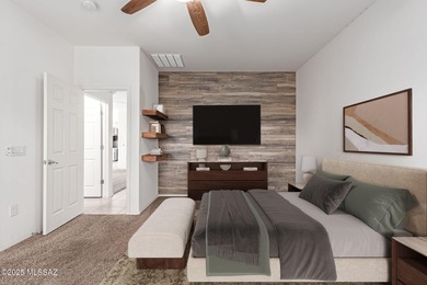 Discover easy living and mountain views at 8754 N White Spruce on Quarry Pines Golf Club  in Arizona - for sale on GolfHomes.com, golf home, golf lot