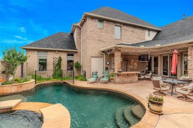 This stunning custom built home backs up to the 10th Fairway on Walnut Creek Country Club in Texas - for sale on GolfHomes.com, golf home, golf lot