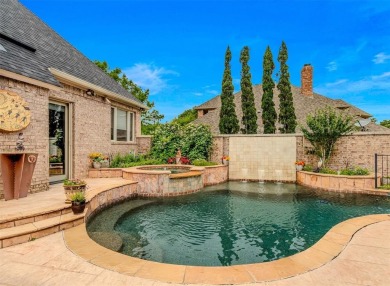 This stunning custom built home backs up to the 10th Fairway on Walnut Creek Country Club in Texas - for sale on GolfHomes.com, golf home, golf lot