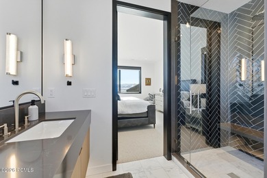 Mountain Contemporary 5 BR residence with elevated design on Talisker Club At Tuhaye in Utah - for sale on GolfHomes.com, golf home, golf lot