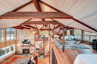 Stunning Roamingwood Lakefront Retreat in The Hideout - Fully on The Hideout Golf in Pennsylvania - for sale on GolfHomes.com, golf home, golf lot