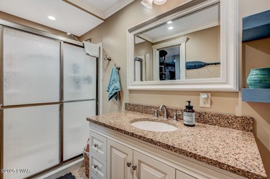 Stunning Roamingwood Lakefront Retreat in The Hideout - Fully on The Hideout Golf in Pennsylvania - for sale on GolfHomes.com, golf home, golf lot