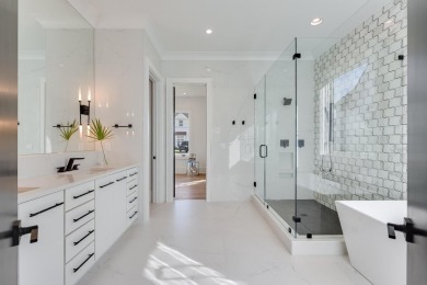 Experience refined coastal living at its finest in this on Camp Creek Golf Course in Florida - for sale on GolfHomes.com, golf home, golf lot