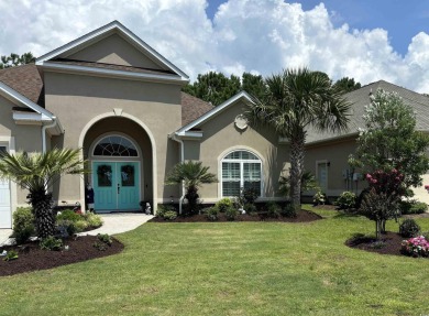 This beautiful Mediterranean-style home is Paradise! Located in on Barefoot Resort and Golf Club  in South Carolina - for sale on GolfHomes.com, golf home, golf lot