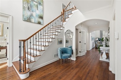 Discover an exceptional home in the highly sought-after, gated on Alpharetta Athletic Club East in Georgia - for sale on GolfHomes.com, golf home, golf lot