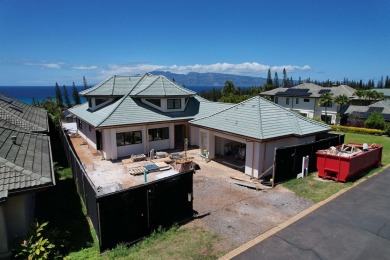 This under-construction home will be the first brand-new home on Kapalua Golf Club - Bay Course in Hawaii - for sale on GolfHomes.com, golf home, golf lot