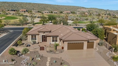 Located on corner lot in The Preserve, this 2011 Sabino offers on Saddlebrooke Golf Course in Arizona - for sale on GolfHomes.com, golf home, golf lot