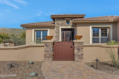 Located on corner lot in The Preserve, this 2011 Sabino offers on Saddlebrooke Golf Course in Arizona - for sale on GolfHomes.com, golf home, golf lot