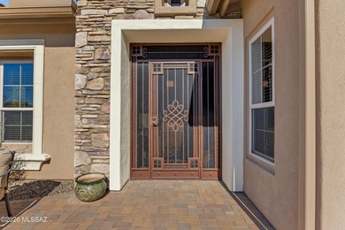 Located on corner lot in The Preserve, this 2011 Sabino offers on Saddlebrooke Golf Course in Arizona - for sale on GolfHomes.com, golf home, golf lot