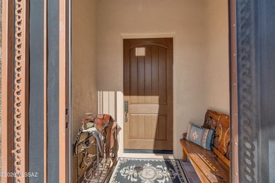 Located on corner lot in The Preserve, this 2011 Sabino offers on Saddlebrooke Golf Course in Arizona - for sale on GolfHomes.com, golf home, golf lot