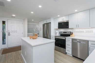 Remodeled in 2025, this beautifully updated villa offers golf on Shipyard Golf Club in South Carolina - for sale on GolfHomes.com, golf home, golf lot