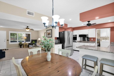 In the heart of Sun City, just steps from the lush Greenbelt and on PalmBrook Country Club in Arizona - for sale on GolfHomes.com, golf home, golf lot