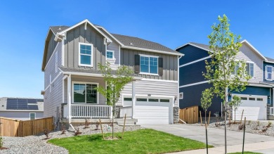 The Holcombe is a Gorgeous 2-story home offering 4 bedrooms, 2.5 on Heritage Todd Creek Golf Club in Colorado - for sale on GolfHomes.com, golf home, golf lot