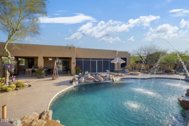 Luxurious Scottsdale Oasis: Modern Mediterranean Retreat with 5 on The Boulders Resort Golf Club in Arizona - for sale on GolfHomes.com, golf home, golf lot