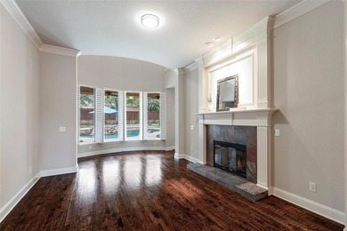 Set high on almost .4-acre corner lot in Lakeside Crossing, this on Stonebridge Ranch Country Club in Texas - for sale on GolfHomes.com, golf home, golf lot