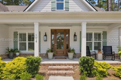 Southern Charm at its finest! This elegant 4 bedroom, 3.5 on Hampton Hall Club in South Carolina - for sale on GolfHomes.com, golf home, golf lot