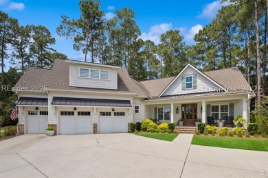 Southern Charm at its finest! This elegant 4 bedroom, 3.5 on Hampton Hall Club in South Carolina - for sale on GolfHomes.com, golf home, golf lot