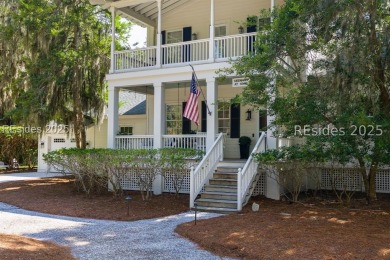 This charming 2,358 sq ft Haig Point home combines timeless on Haig Point Golf Club in South Carolina - for sale on GolfHomes.com, golf home, golf lot