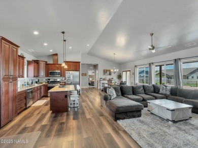 Discover this beautiful single-level home in historic Williams on Elephant Rocks at Williams in Arizona - for sale on GolfHomes.com, golf home, golf lot