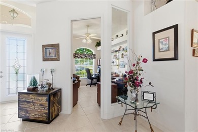 Enjoy beautiful sunsets by the pool in one of the cleanest and on Spanish Wells Golf and Country Club in Florida - for sale on GolfHomes.com, golf home, golf lot