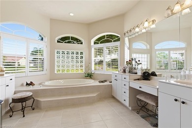 Enjoy beautiful sunsets by the pool in one of the cleanest and on Spanish Wells Golf and Country Club in Florida - for sale on GolfHomes.com, golf home, golf lot