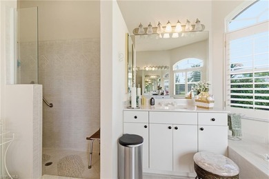 Enjoy beautiful sunsets by the pool in one of the cleanest and on Spanish Wells Golf and Country Club in Florida - for sale on GolfHomes.com, golf home, golf lot