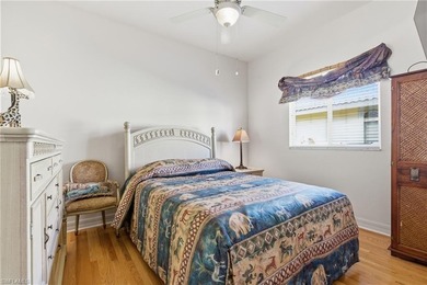 Enjoy beautiful sunsets by the pool in one of the cleanest and on Spanish Wells Golf and Country Club in Florida - for sale on GolfHomes.com, golf home, golf lot