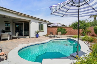 Welcome to elevated desert living in this stunning Excite plan on Plantation Golf Club in California - for sale on GolfHomes.com, golf home, golf lot