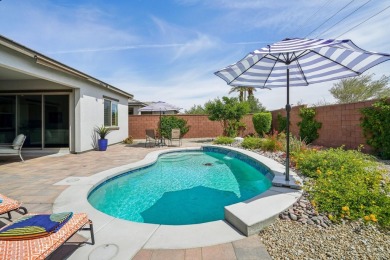 Welcome to elevated desert living in this stunning Excite plan on Plantation Golf Club in California - for sale on GolfHomes.com, golf home, golf lot